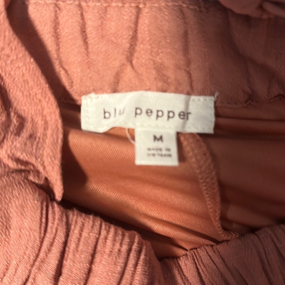 Dust Rose Ruffle Dress - Picture 3 of 3